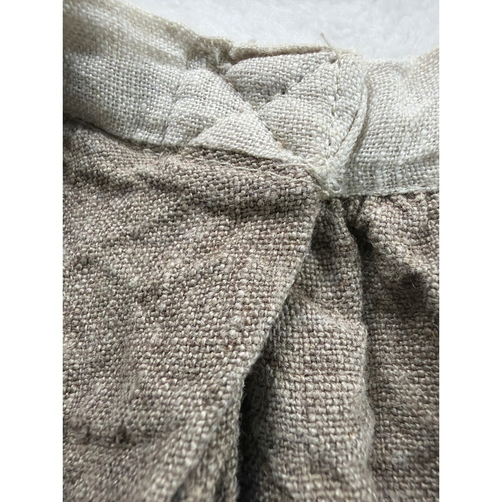 Magnolia Pearl Love Linen Tank Women OS Brown Natural Relaxed Boho Elegant Chic - Picture 16 of 16